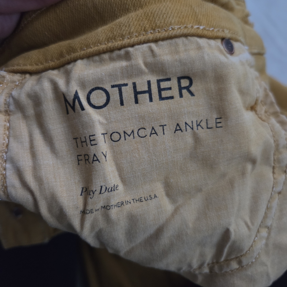 MOTHER Women's The Tomcat Ankle Fray Jeans - Picture 13 of 13